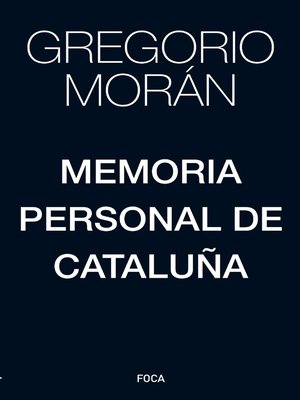 cover image of Memoria personal de Cataluña